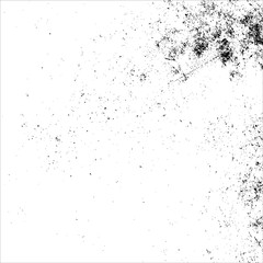grunge black and white ink splat background.Vector Eps10