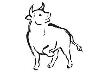 牛のイラスト01