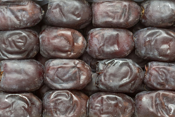 Eastern dates. Dates top view.