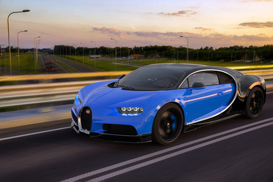 Bugatti Chiron-Supercar 
