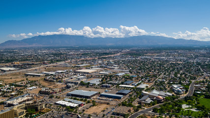 Albuquerque, New Mexico - Aerial Views and Vistas in Pro Rez (4K)