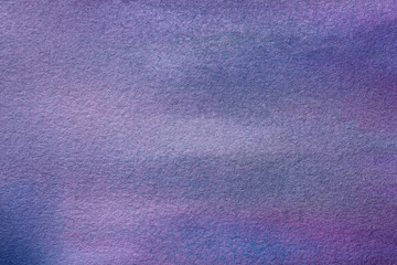 Fototapeta na wymiar Abstract art background navy blue and purple colors. Watercolor painting on canvas with soft violet gradient.