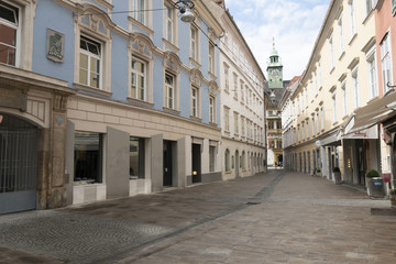 Fototapeta na wymiar Graz city center