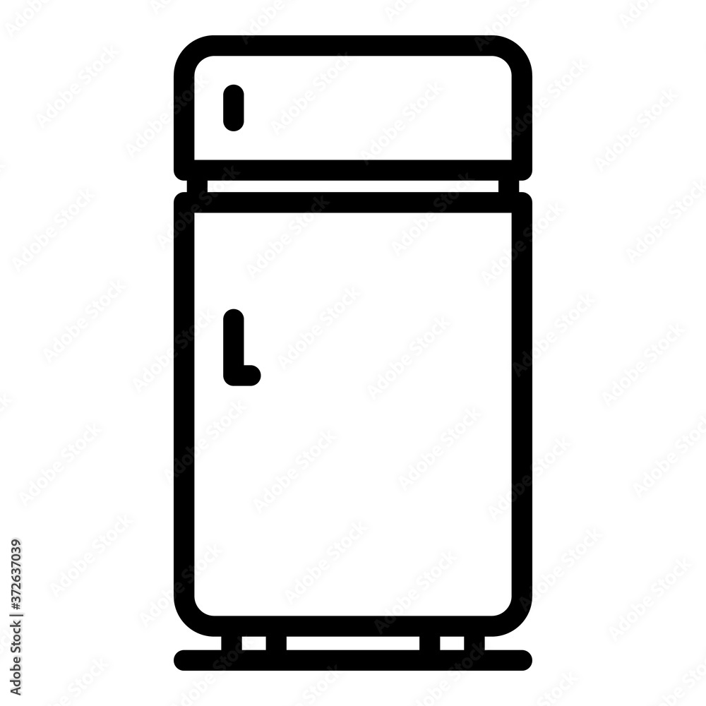 Poster cereal jar icon. outline cereal jar vector icon for web design isolated on white background