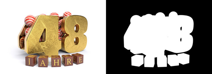 Inscription in German XXX1 years celebration