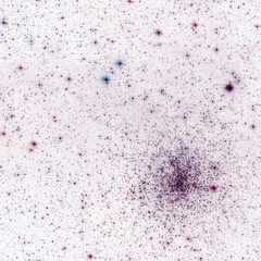 Galaxy pattern repeated design. Violet abstract 