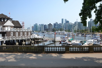 Naklejka premium Vancouver Harbour / Canada