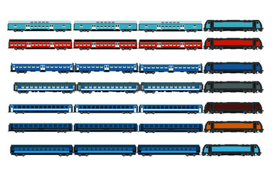 Railway Iron Ore,Coal,Wood,Goods,Oil,passenger,wagons. 