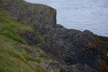 Rocks, Mountaints and Waterfalls in Iceland.