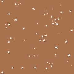 Seamless pattern design with stars. Vector illustration.