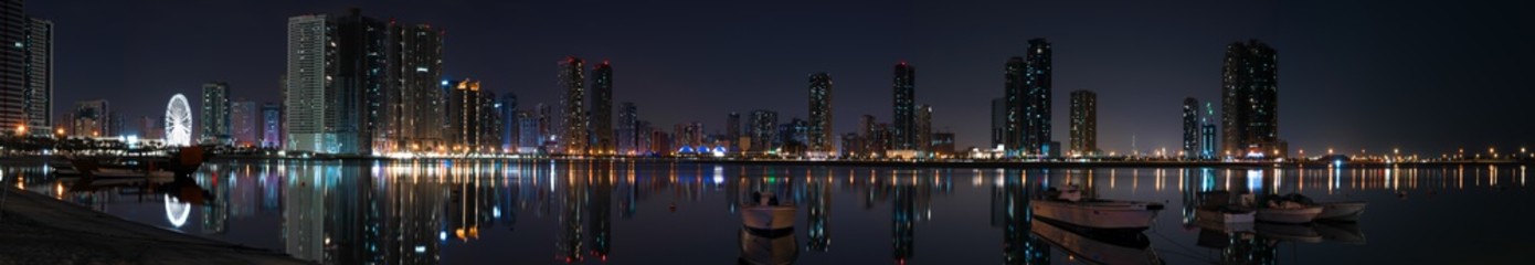 night view of the city 