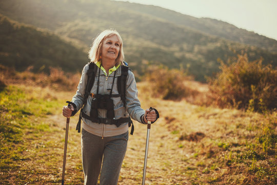 Old Woman Hiking Images – Browse 42,835 Stock Photos, Vectors, and Video