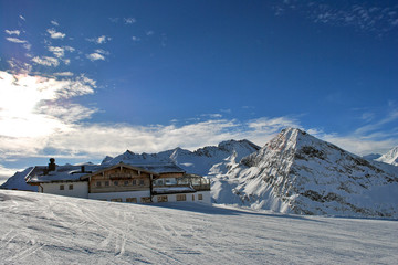 Obergurgl Hochgurgl Otztal Ski resort in the Western Tyrol Austrian Alps Austria