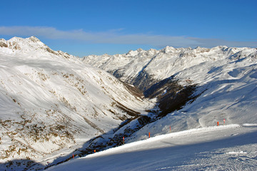 Obergurgl Hochgurgl Otztal Ski resort in the Western Tyrol Austrian Alps Austria