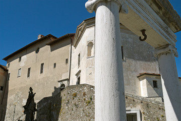 the sanctuary complex of Sacro Monte in Varese, Lombardy, Italy