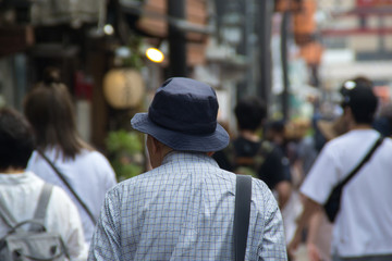 通行人 歩行者天国	
