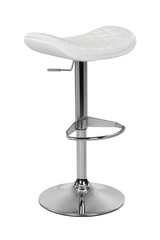 Modern bar chair on a white background .