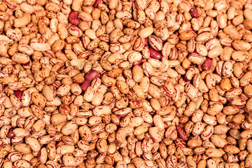 Detail of some delicious beans in bulk