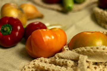 fresh juicy vegetables seasonal close-up