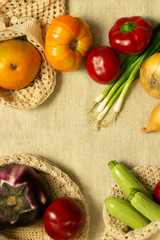 fresh juicy vegetables seasonal close-up