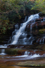 Middle falls at Somersby Falls, Sydney, Australia.