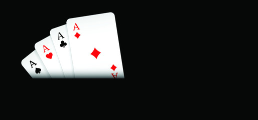 Obraz premium Cards game spades Queen King Heart Ace Poker player card game symbols Spade jack Oneline line pattern Vector bridge icons Funny gambling play suit black blackjack Casino club gaming playing suits