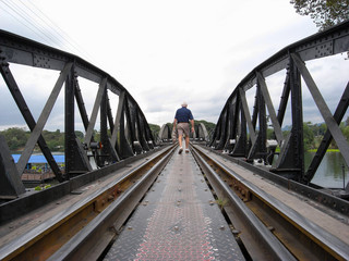タイ王国クウェー川鉄橋