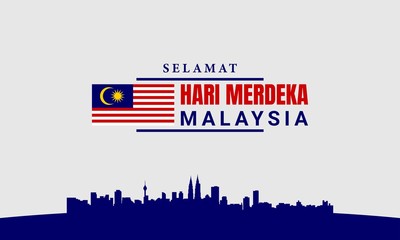 Malaysia Independence Day Background.