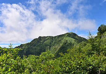 瓶ヶ森と石鎚山の夏