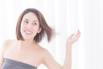 Fototapeta premium ヘアケアイメージ