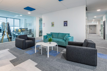 Beautiful modern office meeting space