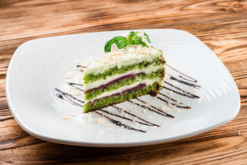 a piece of cake with Basil