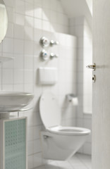 Bad Badezimmer WC Toilette Detail
sauber weiß
Innenausstattung Interieur Innenarchitektur