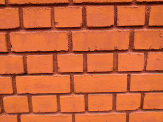 Bricks background texture. Copy space. Empty template