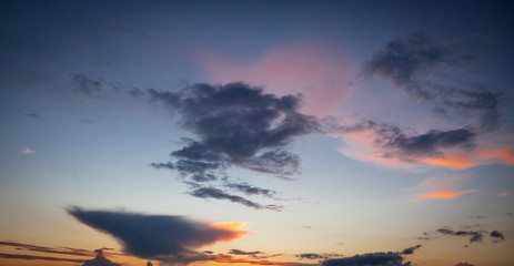 Fototapeta premium Beautiful clouds