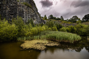 Abend am Froschteich