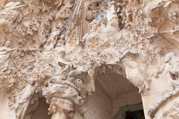 サグラダファミリアの彫刻