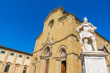 Tuscany - Italy: Arezzo Cathedral (Cattedrale di Ss. Donato e Pietro). It's a Roman Catholic...
