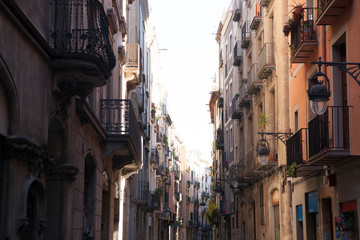 Fototapeta na wymiar バルセロナの街並み