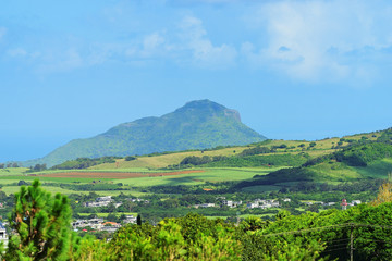 Fototapeta na wymiar Mauritius island scenery
