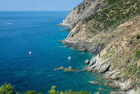 Trekking Day, from Riva Trigoso to Moneglia, Liguria, Italy