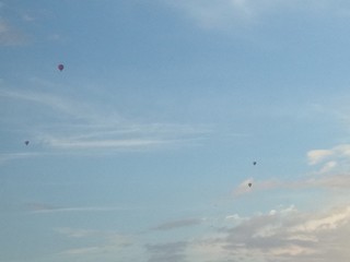 paragliding in the sky