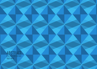 Polygon abstract on blue background. Light blue vector shining triangular pattern. An elegant bright illustration. The triangular pattern for your business design.
