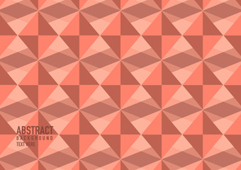 Polygon abstract on brow background. Light brown vector shining triangular pattern. An elegant bright illustration. The triangular pattern for your business design.