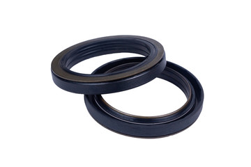 Oil seal isolated. Auto Parts. Spare parts.