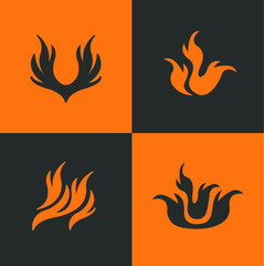 Flame icons