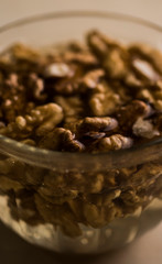walnut in water bowl active for vegan milk 