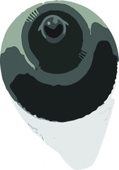 illustration of a bottle of ink