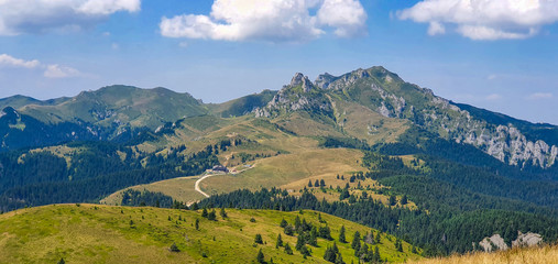 Ciucas Gipfel in den Karpaten (RO)