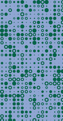Abstract Color Halftone Dots generative art background illustration
